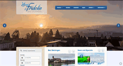 Desktop Screenshot of hotel-st-fridolin.de
