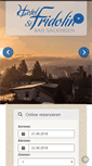 Mobile Screenshot of hotel-st-fridolin.de